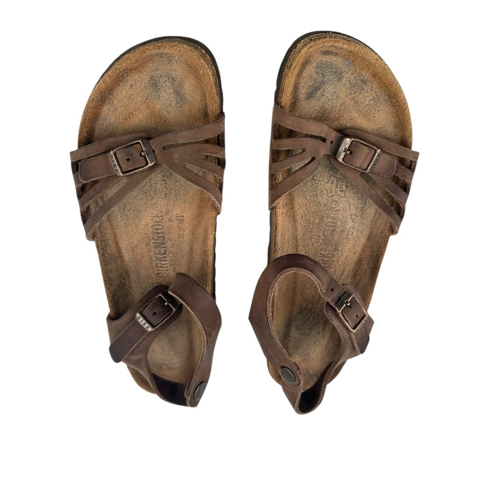Unique Birkenstock Brown Strappy Leather Sandals